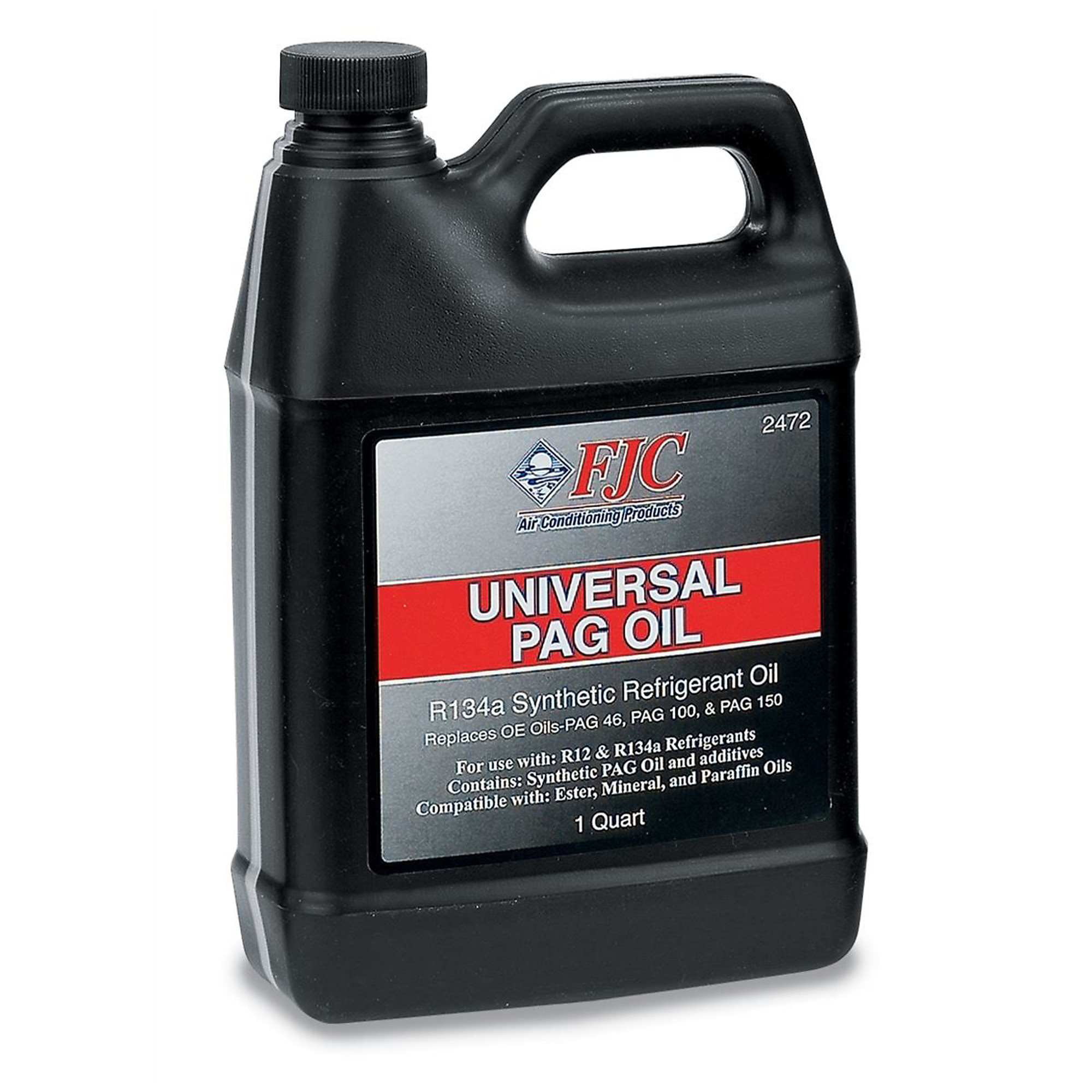 FJC PAG Oil — Quart, Compatible with R134a and R12, Non-Corrosive, Model# FJC2472